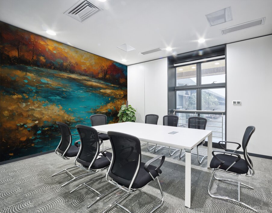 cosmic sky  fantasylandscape  Wall Printing