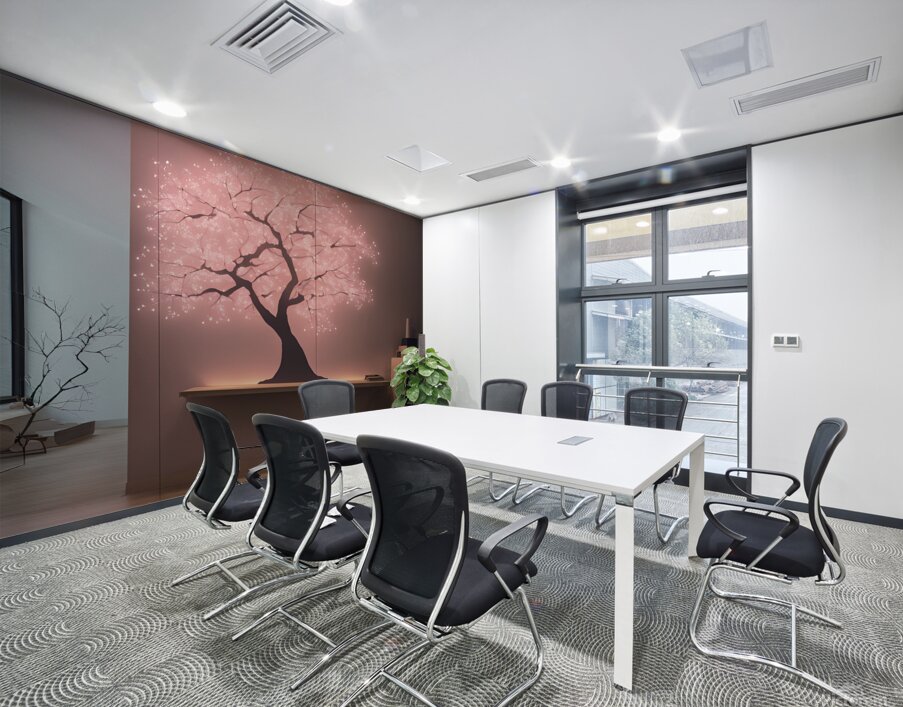 Sakura Tree Wall Printing