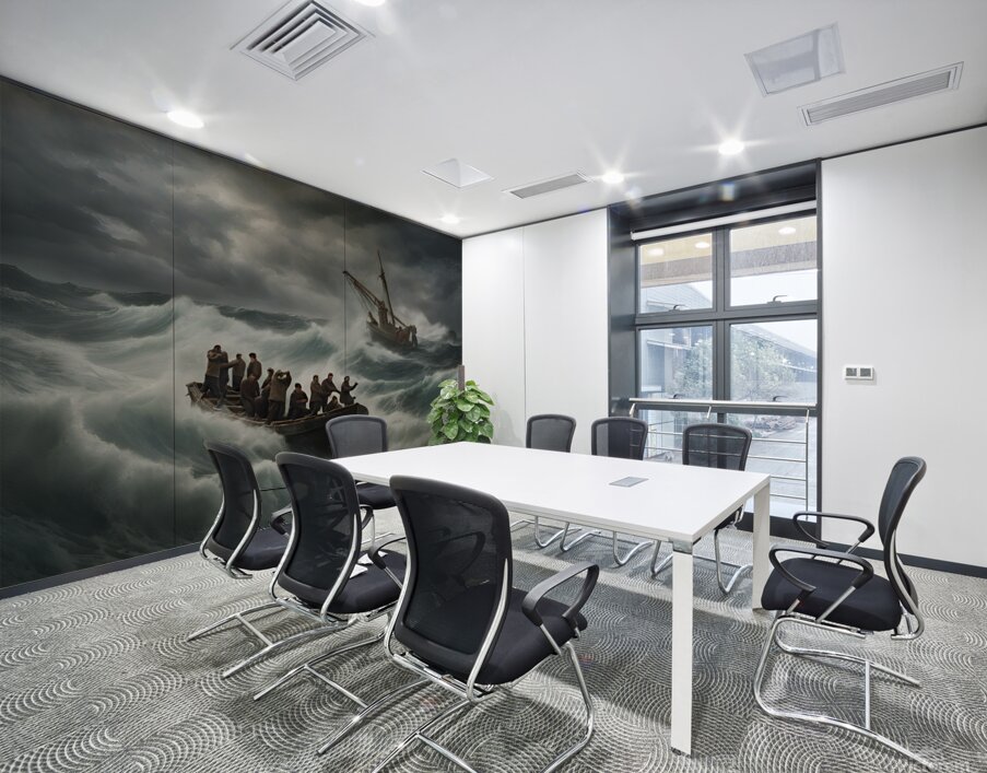 Braving the Tempest  Wall Printing