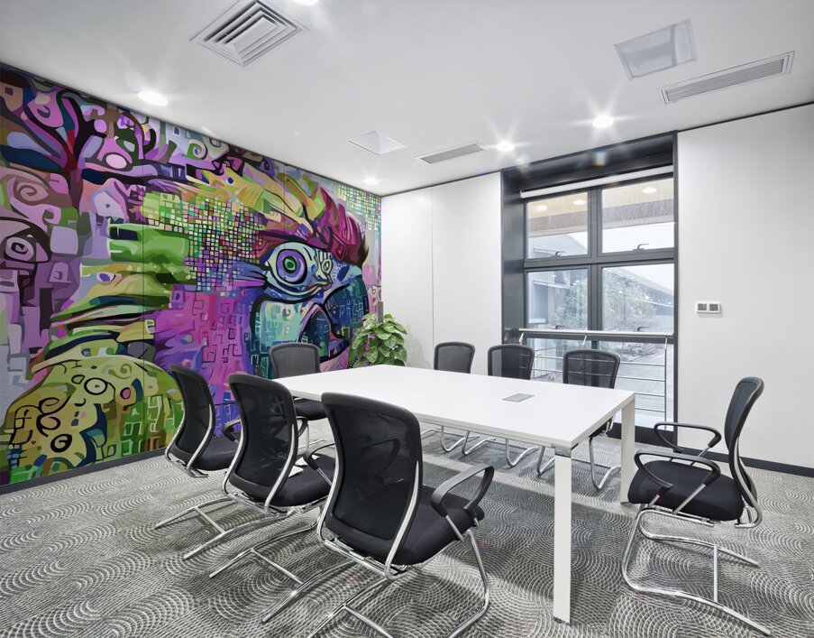 ArtXcl 107 parrot Wall Printing