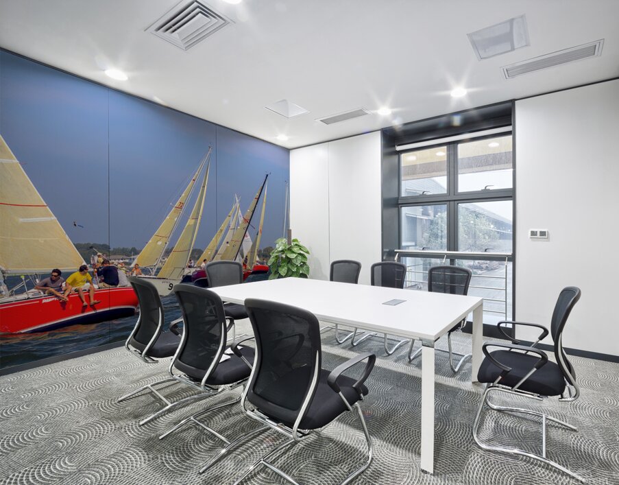 Starboard!  Comin Thru Wall Printing