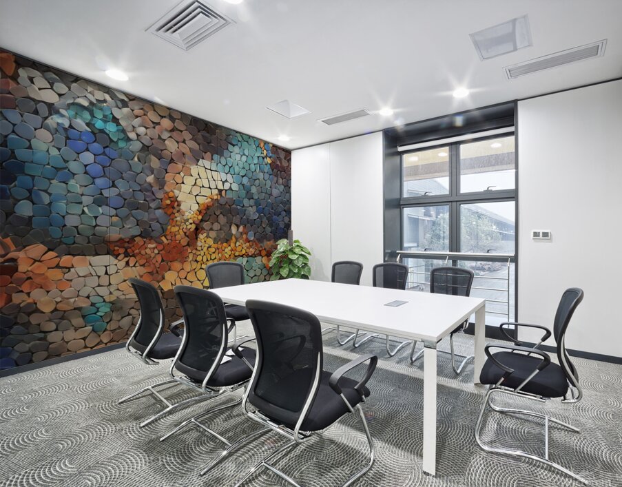 mosaics abstract art Wall Printing