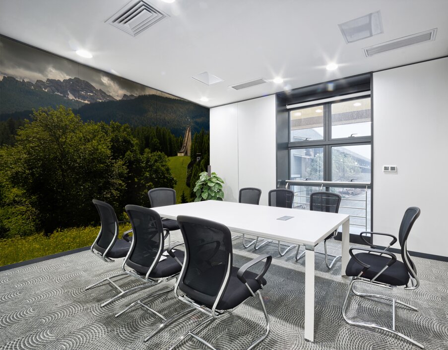 Cortina dAmpezzo Ski Jump Wall Printing