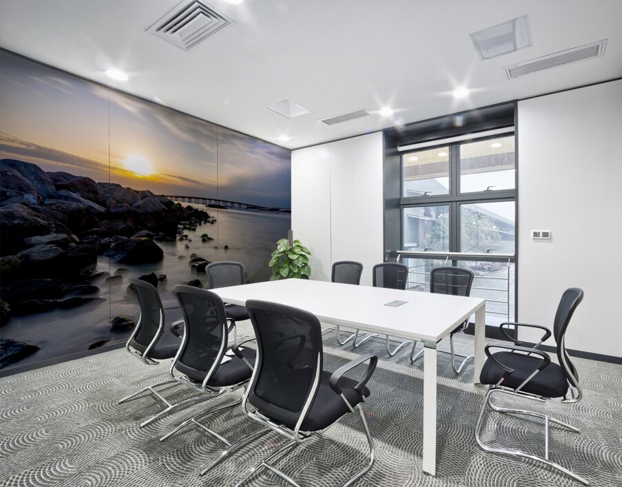 Destin Rock Jetty Smooth Sunset Wall Printing