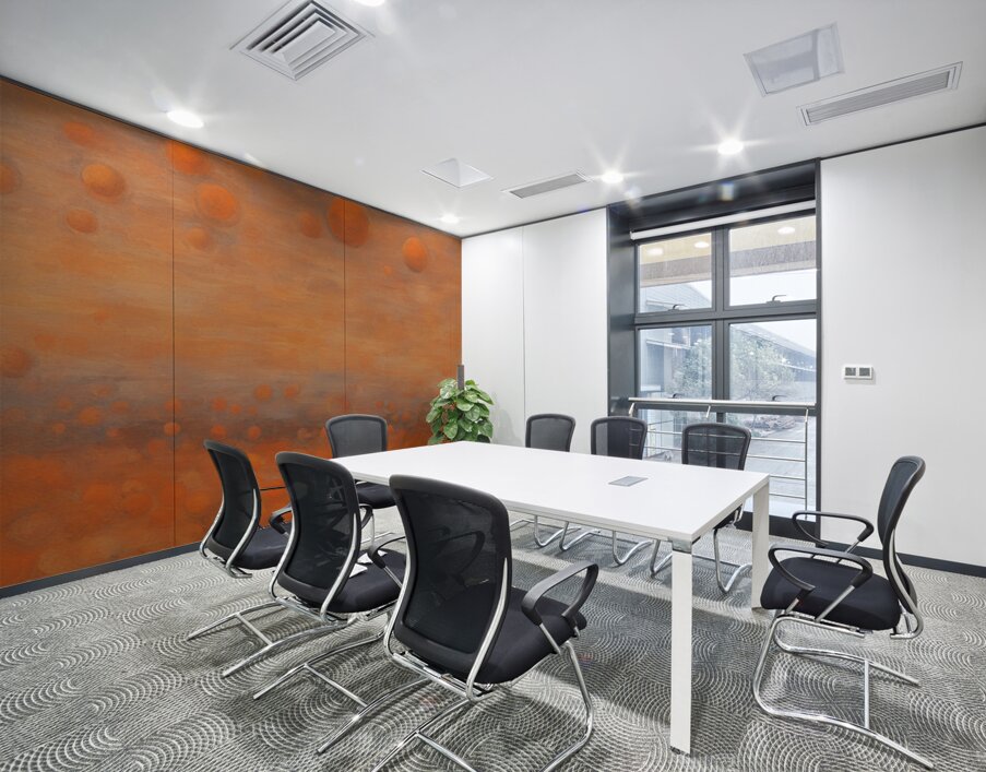 orange orbs beautiful colors Wall Printing