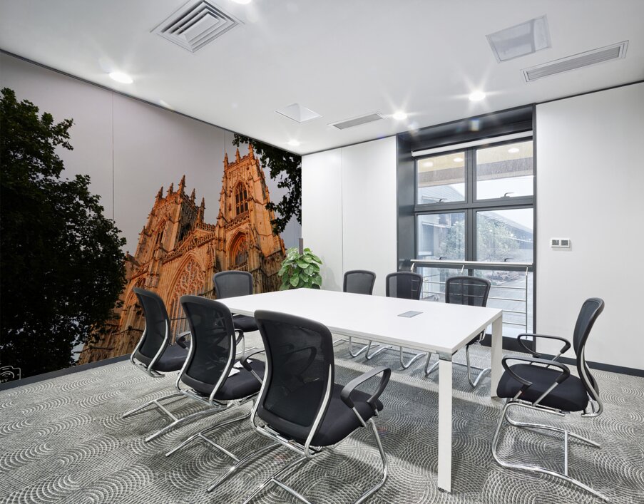 Front of the Minster  Wall Printing