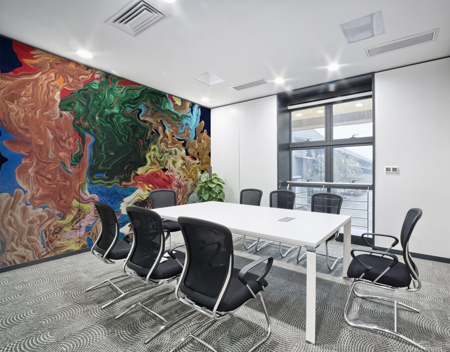 Abstract 51 by Binod Dawadi Wall Printing