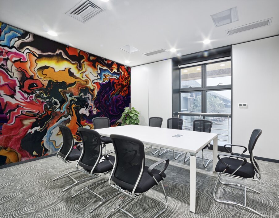 Abstract 30 by Binod Dawadi Wall Printing