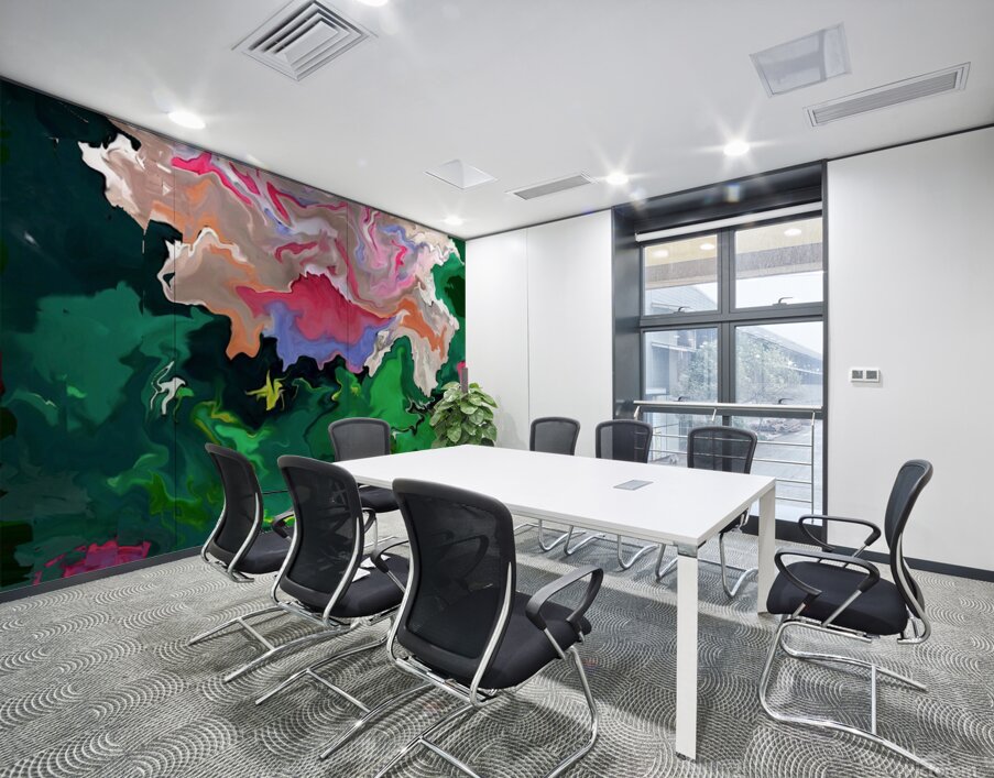 Abstract 35 by Binod Dawadi Wall Printing