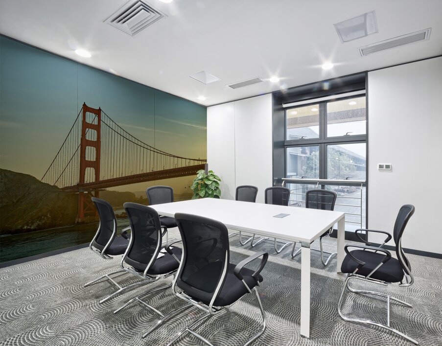 Cruise Ship in Juneau Alaska Wall Printing