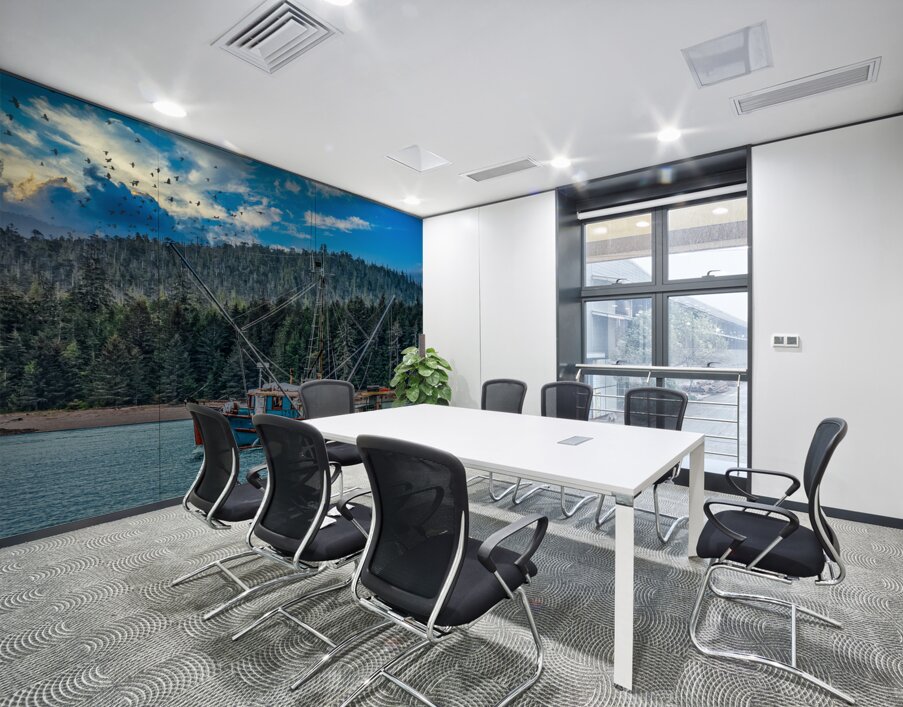 Shrimpers in Alaska  Wall Printing