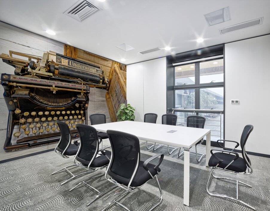 Old Underwood Typewriter Wall Printing