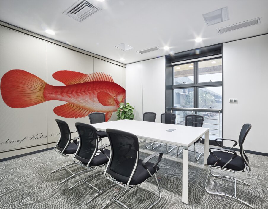 Mottled Grouper Wall Printing