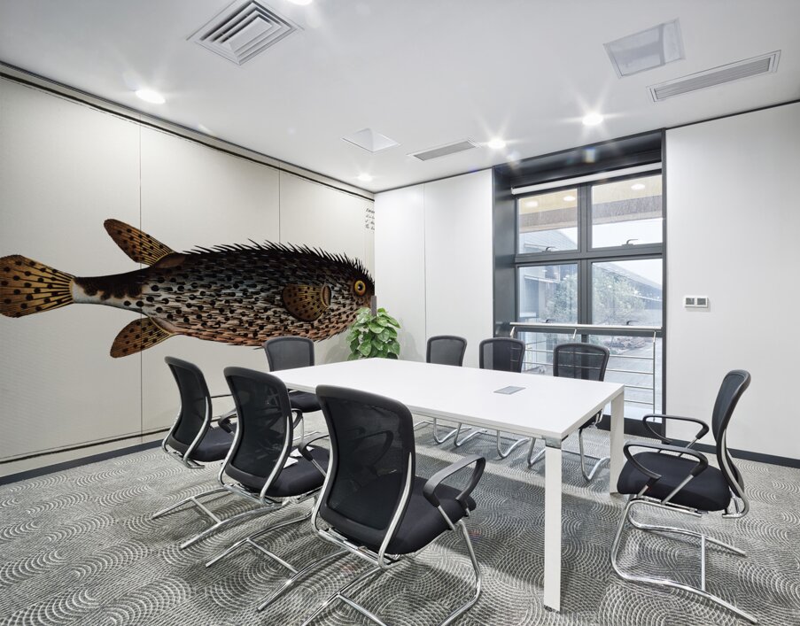 Spotfin Burrfish Wall Printing