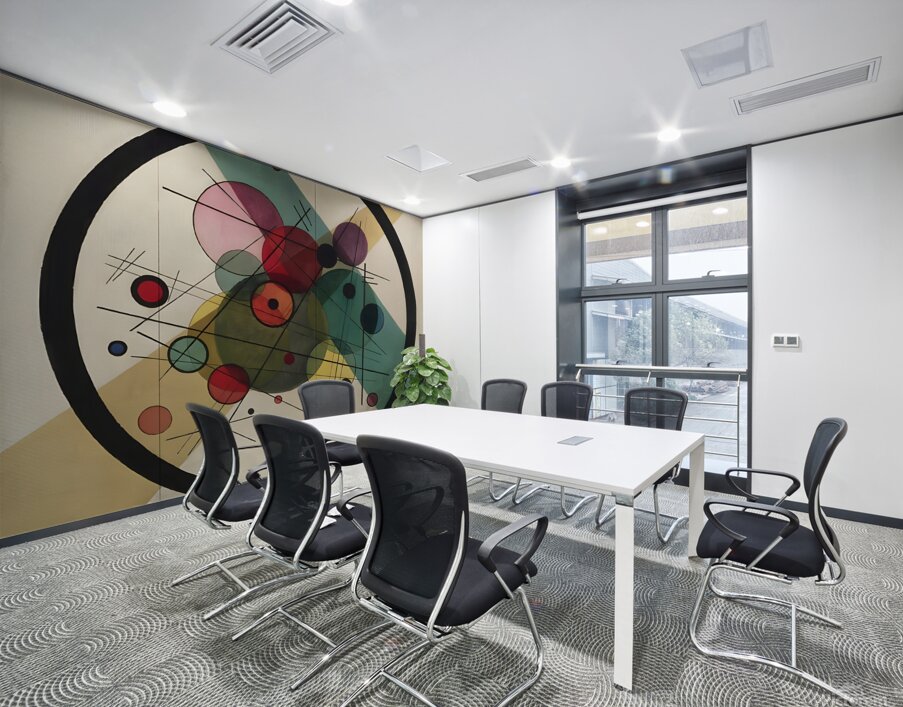 Wassily Kandinsky - Circles In A Circle 1923 Wall Printing