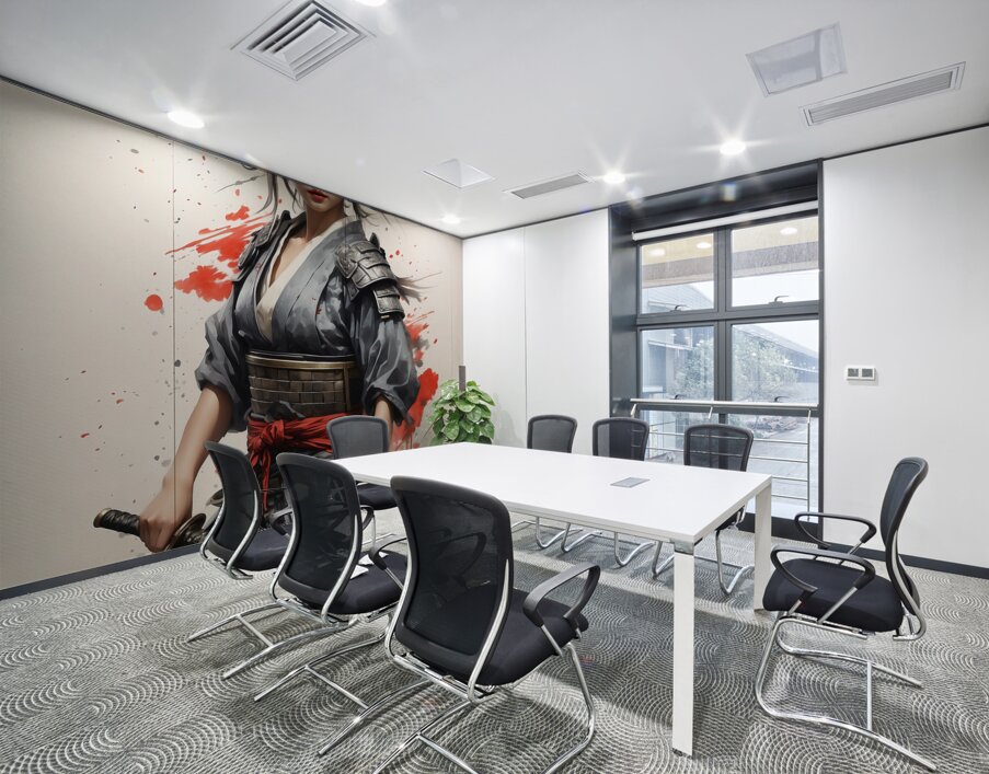 japanese ninja warrior Wall Printing