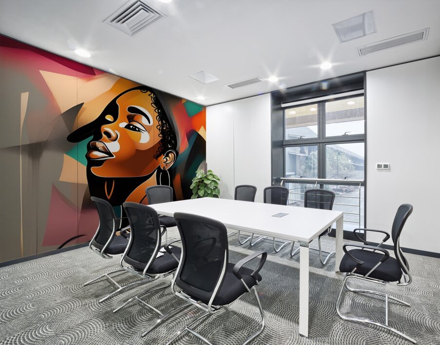 African Lady 23 Wall Printing