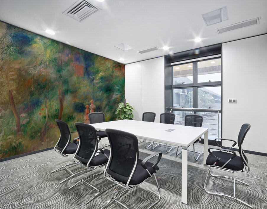 Pierre Auguste Renoir 1841 1919 Two Figures on a Path Deux figures dans un sentier 1906 Wall Printing