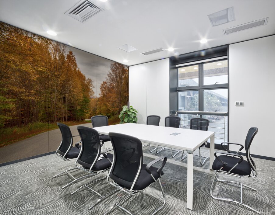 Tranquil Autumn Roads Sullivan County NY Wall Printing