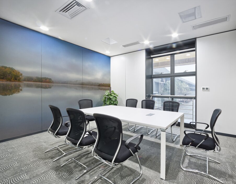 Morning Fog at McGhees Mill Wall Printing