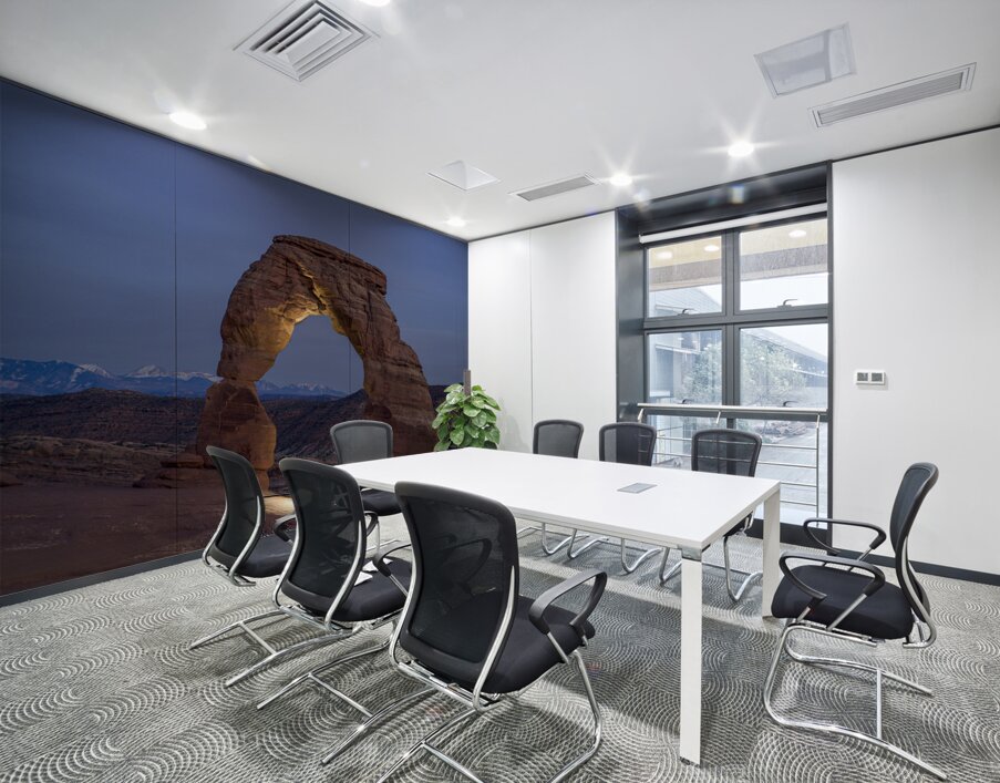 After Dusk at Delicate Arch Wall Printing