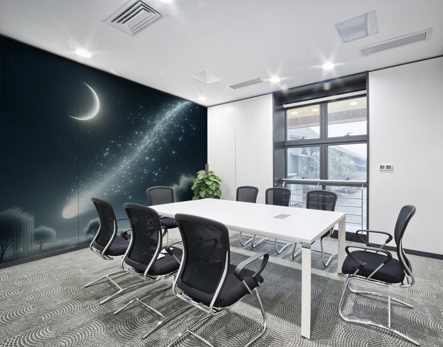 Tail Spin Twilight  Wall Printing