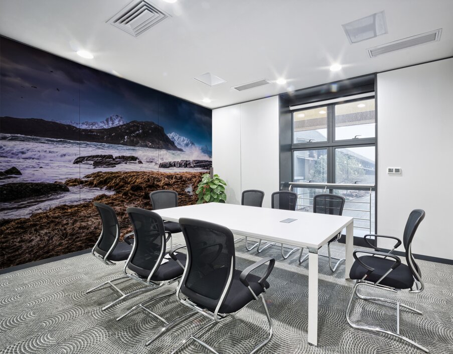 Loften Beach Gale Force Winds Wall Printing