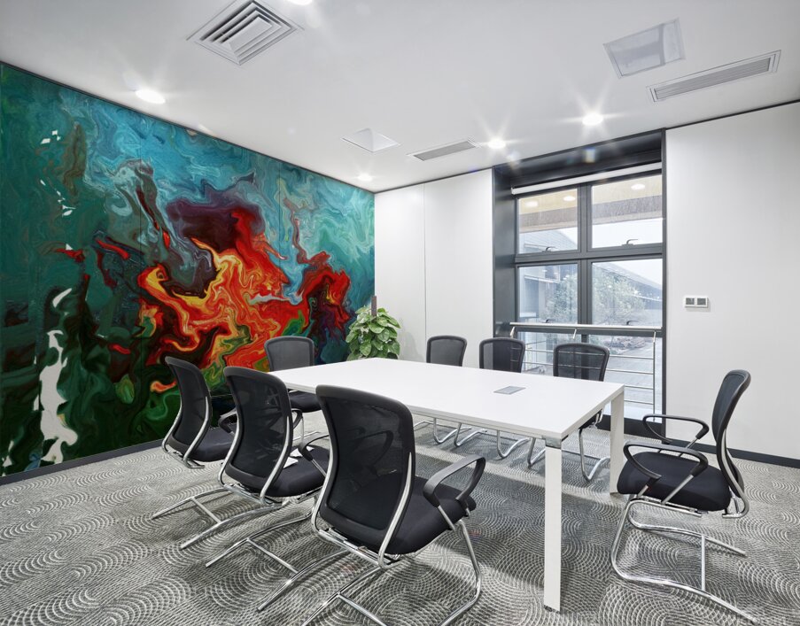 Abstract 84 by Binod Dawadi Wall Printing