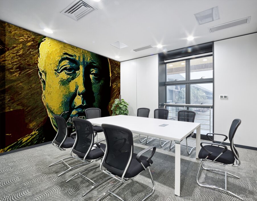 Hitchcock: A Tribute to Legendary Cinema Wall Printing