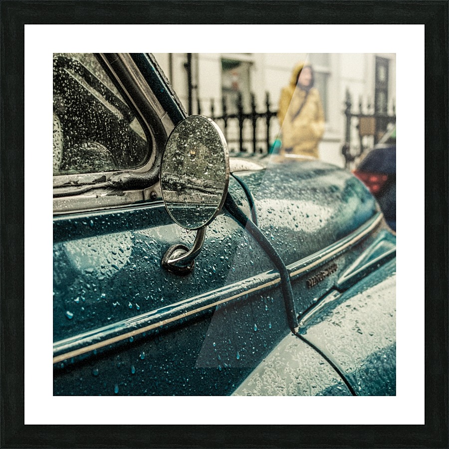 London Rain Picture Frame print