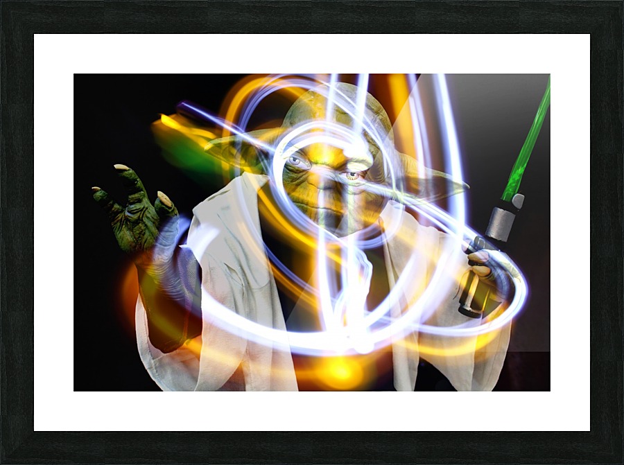 YODA Light Picture Frame print