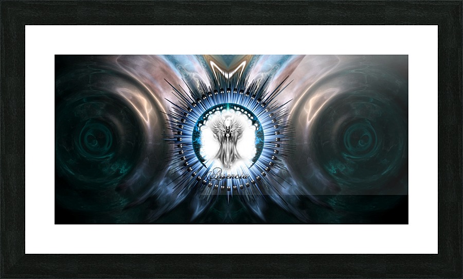 Arsencia TTEQ Fractal Art Composition Picture Frame print