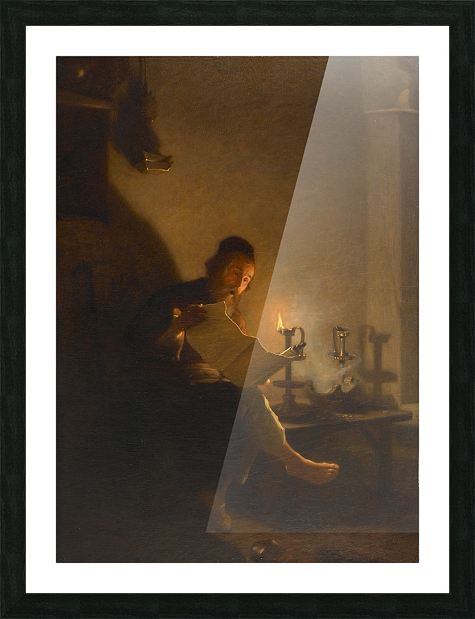 Mordecai, second in power to the king Picture Frame print