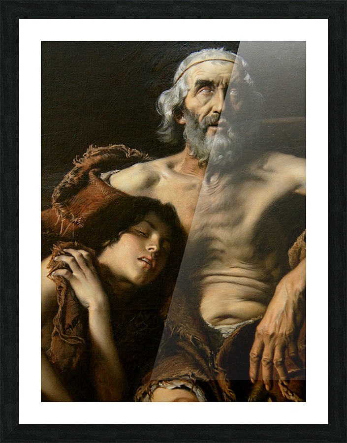 Homere mendiant, 1881 Picture Frame print