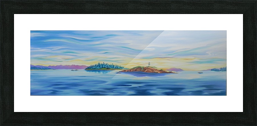 Nanoose Bay  Picture Frame print