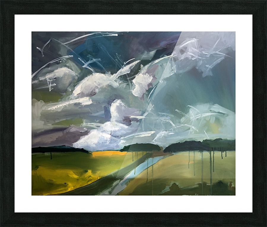 Dancing Clouds_final Picture Frame print