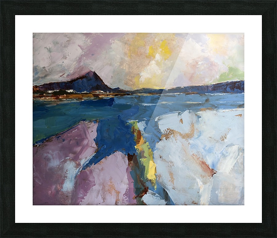 Blue Meditation_final Picture Frame print