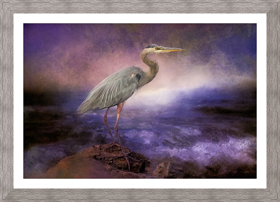 Waiting Picture Frame print