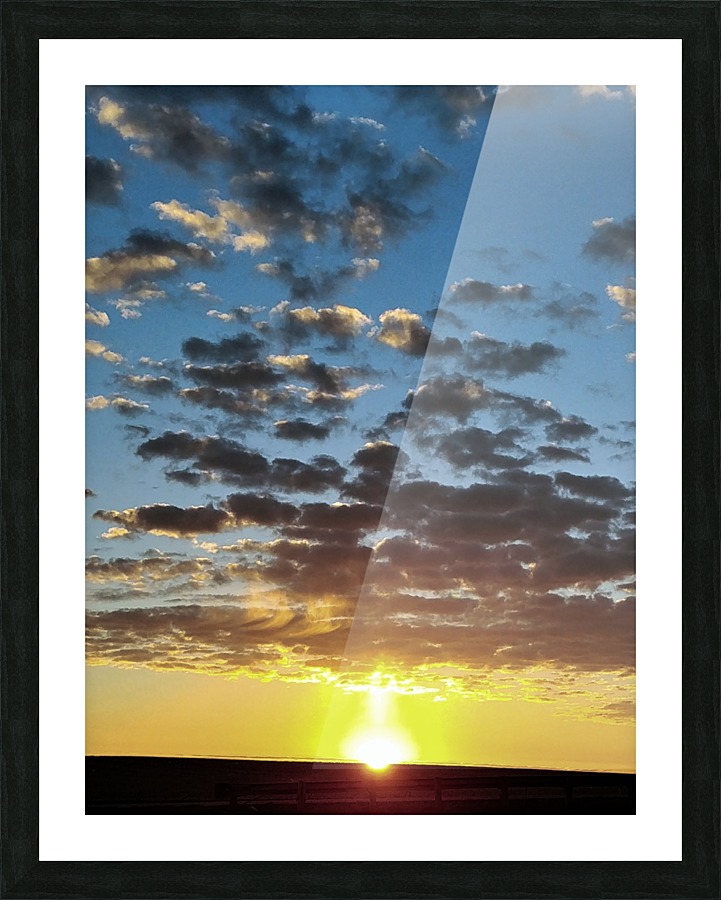 Morning explosion  Framed Print Print
