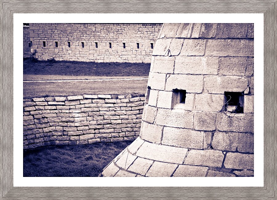 Fort Frederick At Rmc Picture Frame print
