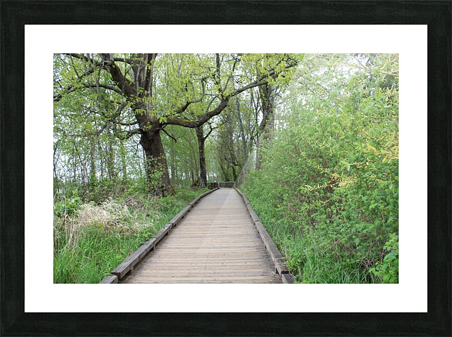 Walk Picture Frame print