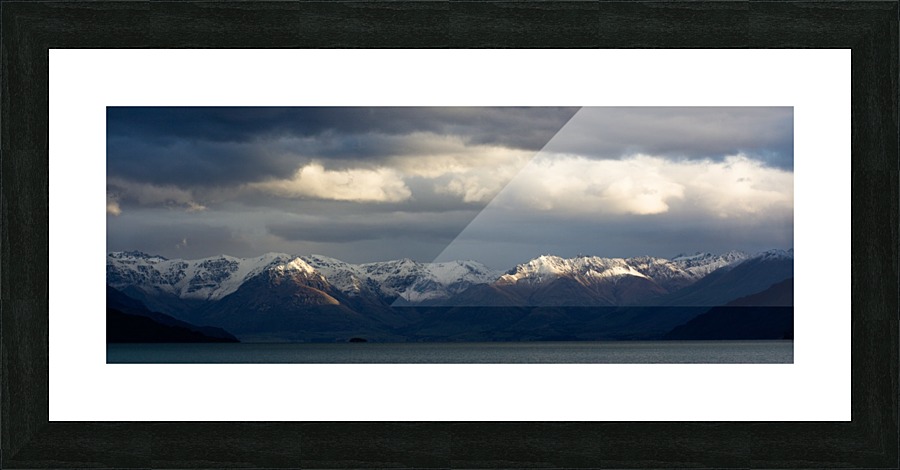 Lake Wakatipu in Kinloch South Island New Zealand Picture Frame print
