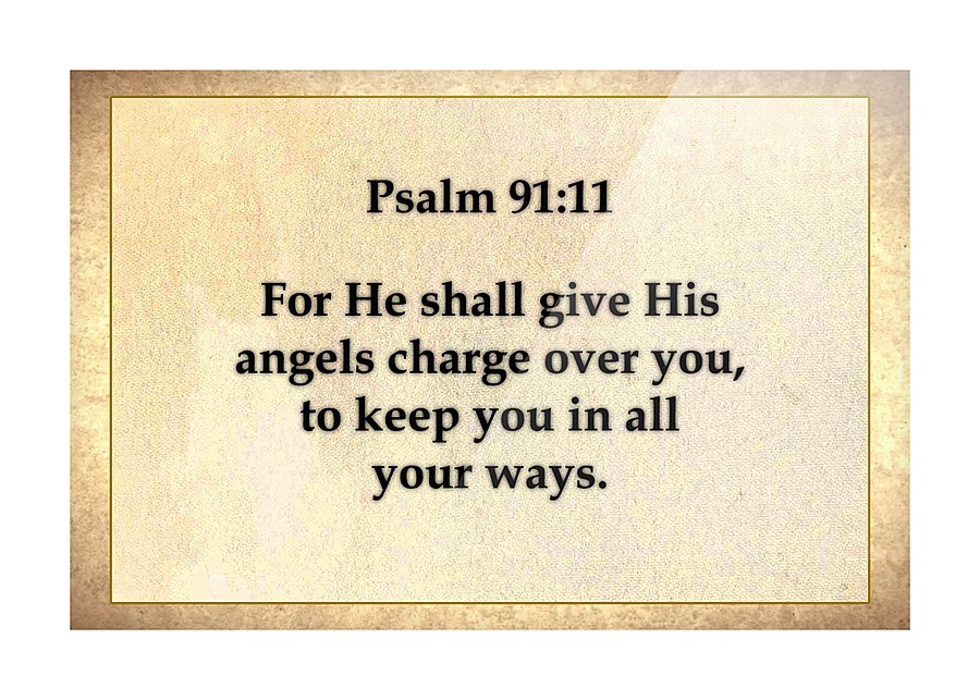 Psalm 91 11 Scripture On The Walls Canvas Psalm 91 11 Picture Frame Printing