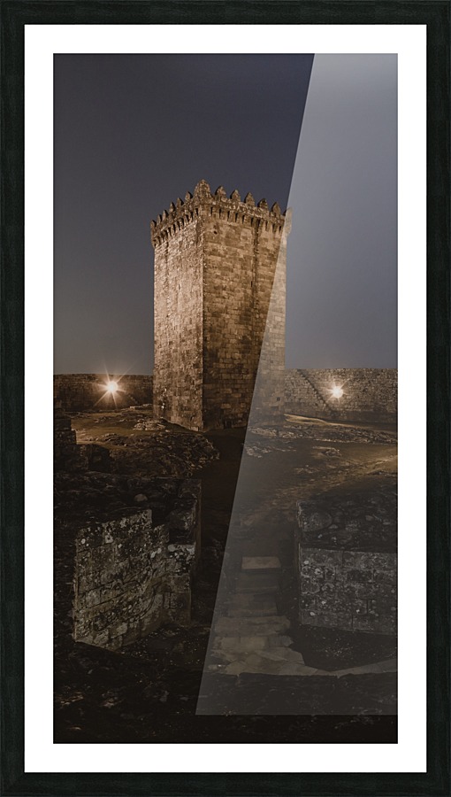 Home Castle Picture Frame print