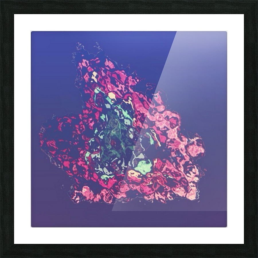 SOFT EXPLOSION Picture Frame print