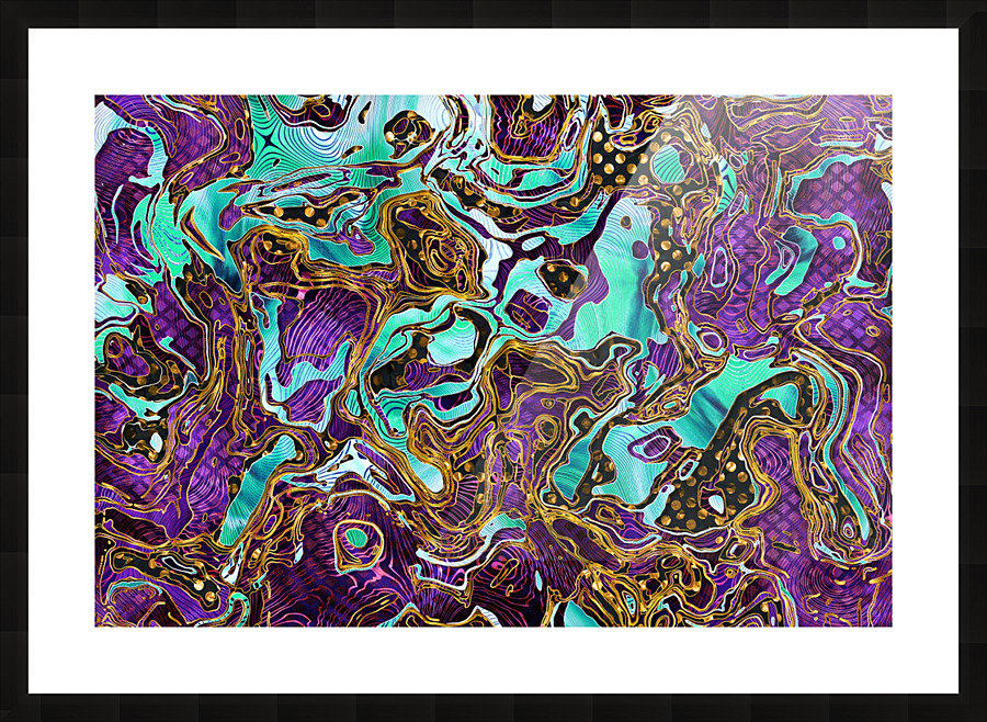 Pattern LXXVIII Picture Frame print