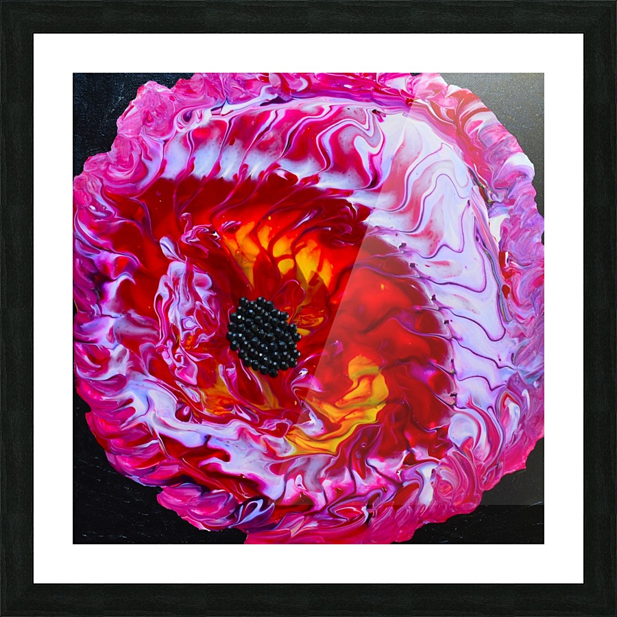 Flower. Stephen R Picture Frame print