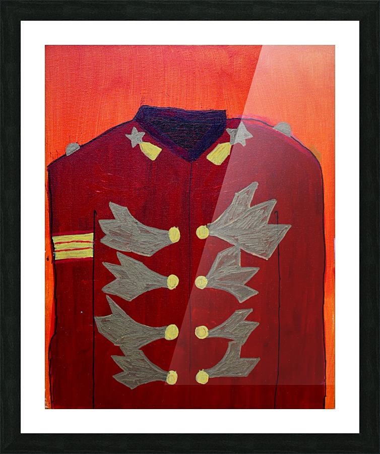 Golden MJ. Steven F Picture Frame print