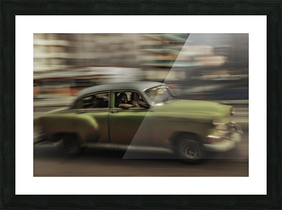 Panning Havana Picture Frame print
