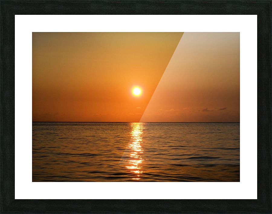 Sunset35 Picture Frame print